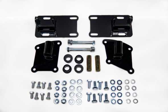 Chevy Full Size LS, 4L60/65 Mounts and Transmission Crossmember Kit 1959-1964